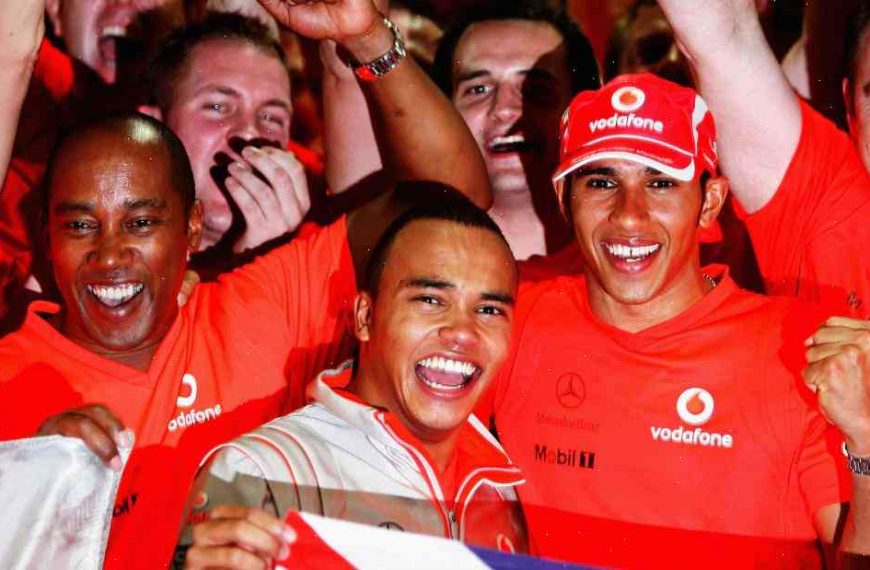 Lewis Hamilton’s brother Nicolas Wilson: ‘That was probably the high point of my childhood’
